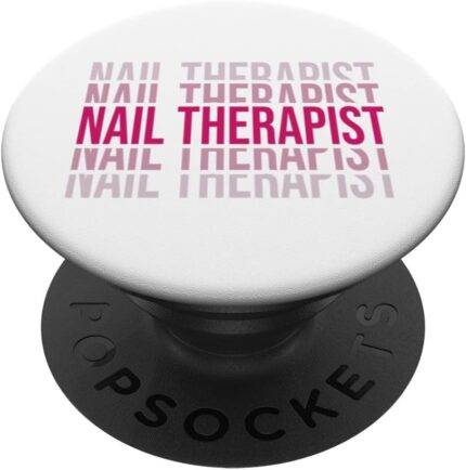 Nail therapist nail artist manicurist nail tech popsockets standard popgrip.jpg