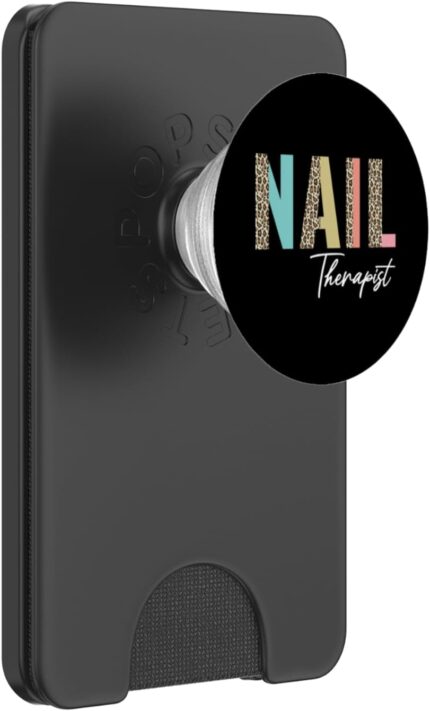 Nail therapist nail technician nail tech nail hustler popsockets popwallet for magsafe.jpg