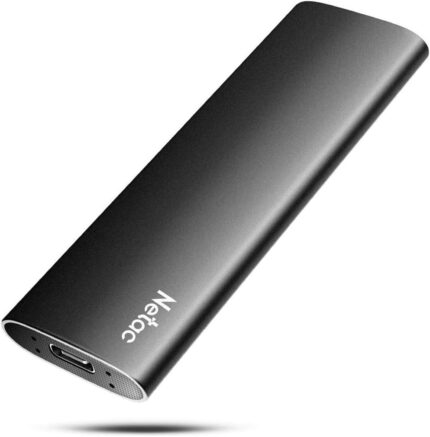 Netac 2tb portable ssd usb 3.2 gen 2 10 gbps type c external solid state drive backup slim portable drive for file storagebusiness travel essential rapid read write low noise zslim.jpg