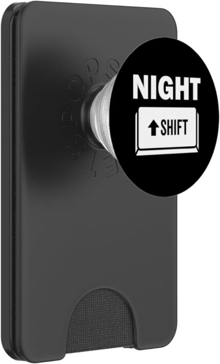 Night shift key funny pc computer coding programmer tech popsockets popwallet for magsafe.jpg