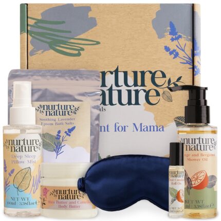 Nurture by natures a moment for mama gift set mothers day gifts 6 piece relaxation kit for moms spa gift baskets for women mom spa gift set bath set gift sets for her spa kit for women.jpg