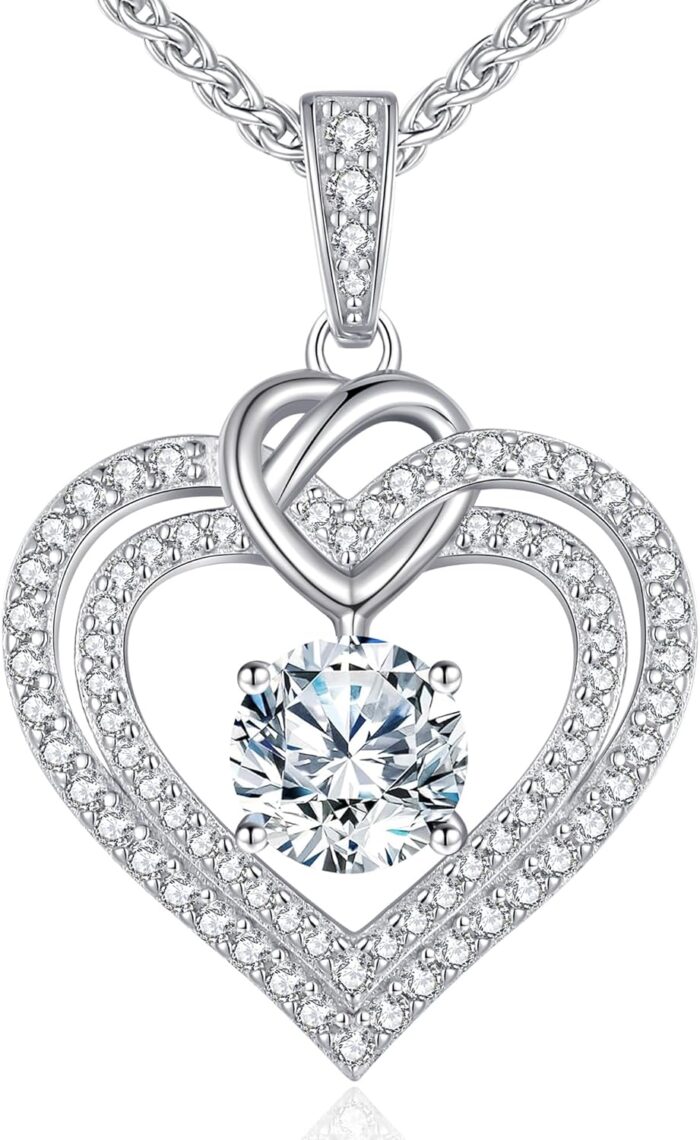 Oobee sparkling love heart moissanite necklaces for women d color vvs moissanite 925 sterling silver fine jewelry ideal birthday anniversary christmas gift for women wife mom girlfriend.jpg