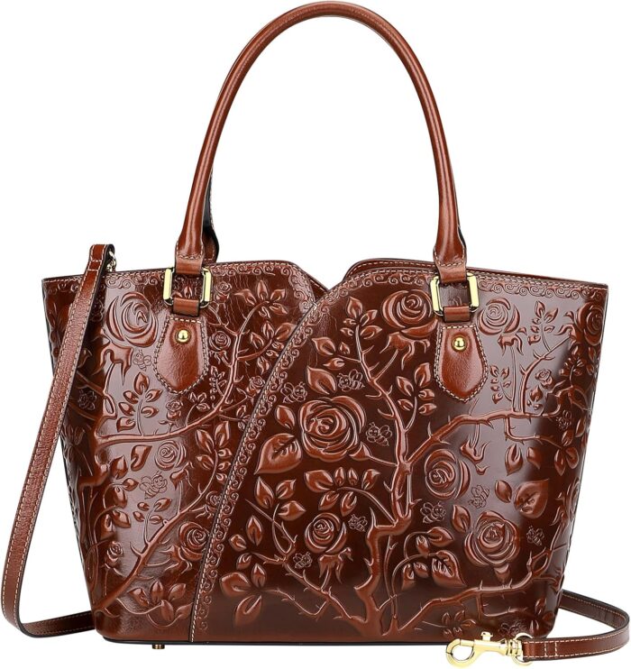 Pijushi designer handbags for women floral purses top handle handbag satchel bags.jpg