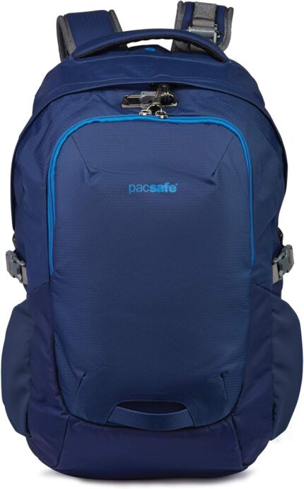 Pacsafe venturesafe g3 25 liter anti theft travel backpackdaypack fits 15 laptop lakeside blue.jpg