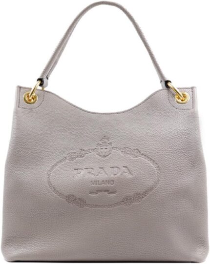 Prada satchel bag handbag for women womens vitello daino grey leather satchel bag handbag 1bc051 bags for women.jpg