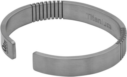 Qray q2 pure titanium 100 pure titanium golf athletic bracelet men women c shaped health wellness bracelet.jpg