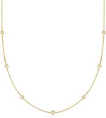 Rs pure by ross simons diamond station necklace in 14kt gold.jpg