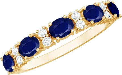 Real blue sapphire diamond wedding band aaa quality sapphire east west ring for women ideal for gift.jpg