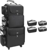 Relavel rolling makeup train case with hair stylist backpack hairstylist traveling bag with 4 wheels heat insulation full layer adjustable dividers hair tools and cosmetics storage organizer.jpg