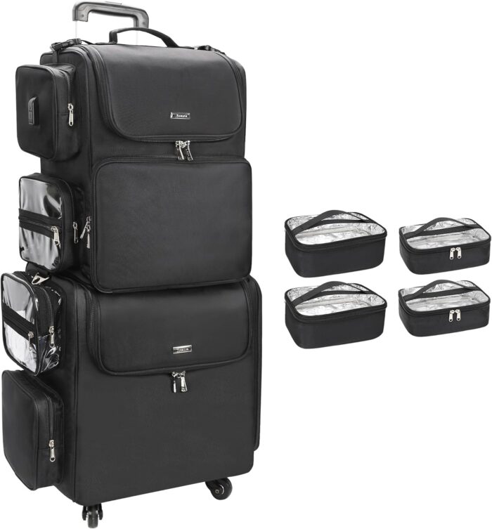 Relavel rolling makeup train case with hair stylist backpack hairstylist traveling bag with 4 wheels heat insulation full layer adjustable dividers hair tools and cosmetics storage organizer.jpg