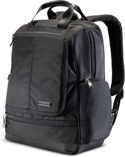 Ricardo beverly hills flight essentials deluxe travel laptop backpack abrasion and weather resistant durable ballistic nylon men and women 16.5 inches.jpg