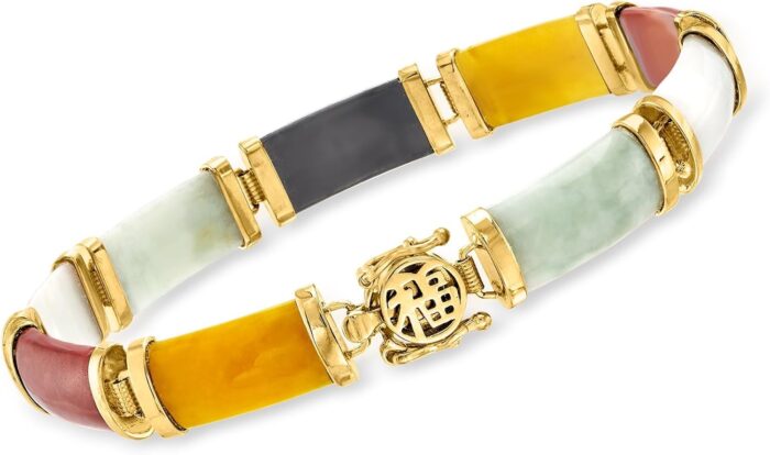 Ross simons good fortune jade bracelet in 18kt gold over sterling.jpg