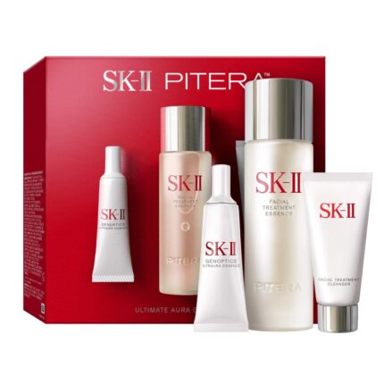 Sk ii ultimate aura skincare kit radiance boosting skincare gift set with travel full size products kit includes full size facial treatment essence mini cleanser mini essence serum 3 count.jpg