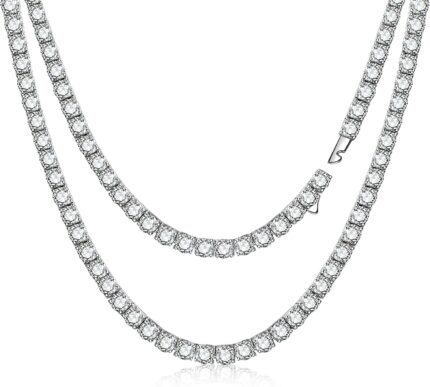 Secretalk moissanite tennis necklace for men women 13.5 17ct s925 silver d color moissanite gem necklaces chain certificate jewelry gift for her birthday wedding.jpg