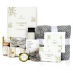 Self care gifts for women 11 piece womens get well gifts for mom girlfriend wife daughter womens spa gifts baskets with bath salts oatmeal soap blanket encouraging inspirational gift basket whi.jpg