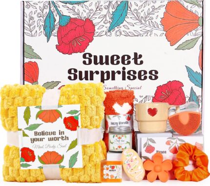 Self care gifts for women birthday gifts 10pcs get well soon basket care package thank you spa gifts unique gifts for women her mom best friend sister sweet surprises.jpg