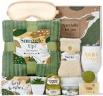 Self care gifts for women get well soon basket thinking of you gifts with tumbler and relaxing spa bathcomb for mom wife best friends.jpg