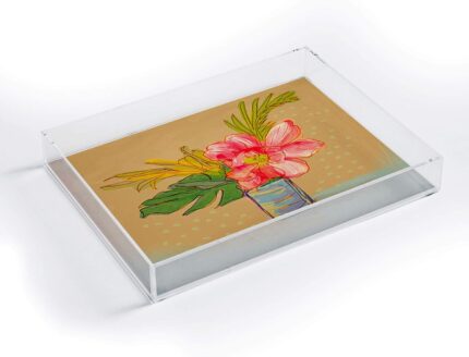 Society6 sewzinski tropical still life acrylic tray 15 12 x 12 multi.jpg