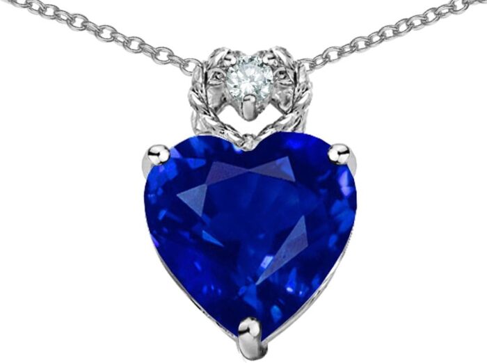 Star ksolid 14k white gold heart rope pendant necklace.jpg