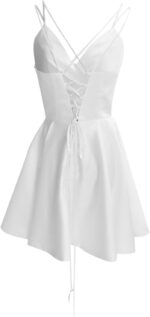Summer dress women trendy formal wedding guest dress plus size sleeveless high waist mini beautiful reception gown.jpg
