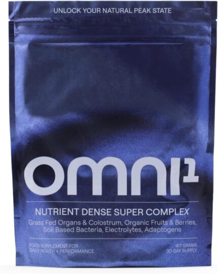 Super complex daily premium blend with vitamins for women men with organic fruits adaptogens electrolytes multivitamin beef organ supplement 30 servings scoop not included unflavored.jpg