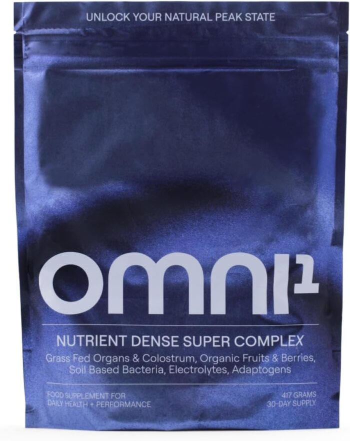 Super complex daily premium blend with vitamins for women men with organic fruits adaptogens electrolytes multivitamin beef organ supplement 30 servings scoop not included unflavored.jpg