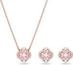 Swarovski sparking dance crystal necklace and earring set jewelry collection.jpg