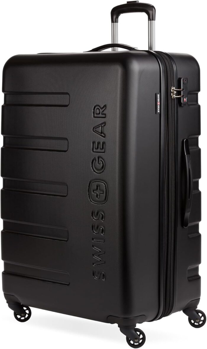 Swissgear 7366 hardside expandable luggage with spinner wheels black checked large 27 inch.jpg