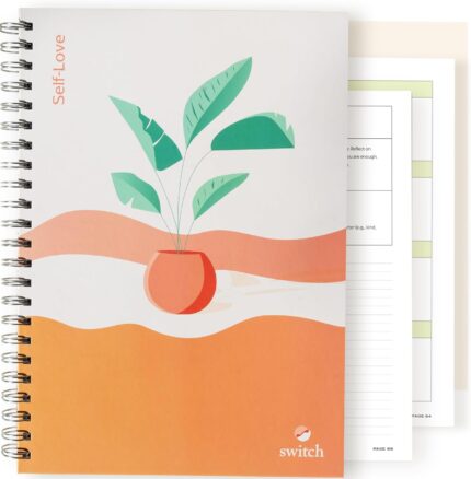 Switch research self love journal self care journal for women with prompts mindfulness gratitude journal therapist recommended for self reflection personal growth guided writing notebook a4.jpg
