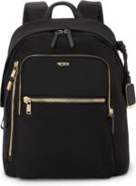 Tumi voyageur halsey backpack travel backpack for business fashion commute holds up to 14 screens black gold.jpg