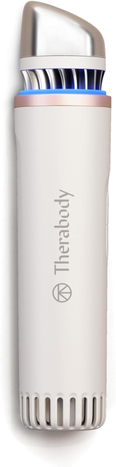 Therabody theraface depuffing wand – cold and heat skincare treatment to depuff and glow beauty wand face roller and eye massager for dark circles and radiant skin white.jpg