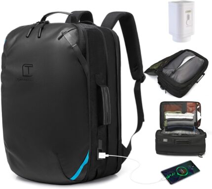 Vacuum compression backpack with pump extra large capacity 45l expandable travel backpack water resistant 17.3 laptop backpack with usb charging port for men women.jpg