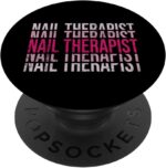 Vintage nail therapist nail artist manicurist nail tech popsockets swappable popgrip.jpg
