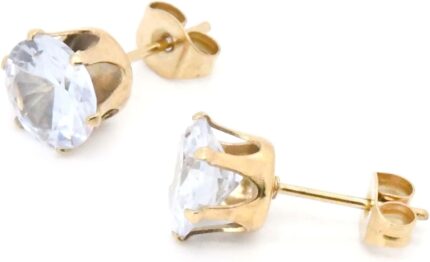 Womens gold stud earrings 2 pcsset diamond stone luxury design best for wives 002 mothers.jpg
