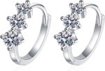 Womens luxury 1 carat 14k gold diamond hoop earring excellent cut vvs1 sophisticated and chic ear jewelry.jpg