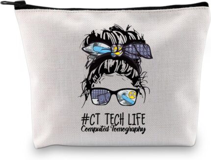 Xyanfa radiology gift technician radiologist gift computed tomography radiology cosmetic makeup bag ct tech gift zipper pouch tech.jpg