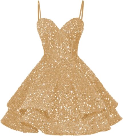 Ymsha womens spaghetti straps sequin homecoming dresses for teens a line short prom party dress yms352.jpg