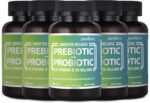 Zentastic probiotics prebiotics supplement 50 billion cfu for men womens immune digestive health 16 strains shelf stable 300 delayed release veggie capsules.jpg