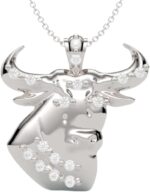 Zodiac pendant necklace 14k gold or sterling silver set in natural or lab grown diamond h vs1 18 cable chain handcrafted jewelry made in usa.jpg