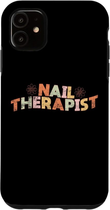 Iphone 11 vintage nail therapist nail bar manicurist nail tech case.jpg