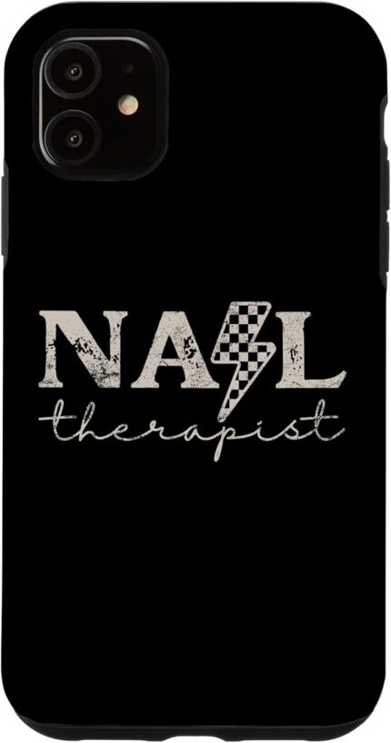 Iphone 11 vintage nail therapist nail designer nail artist nail tech case.jpg