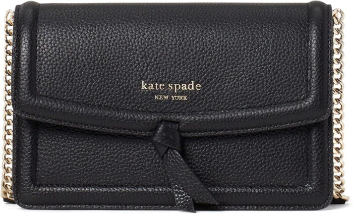Kate spade new york knott pebbled leather flap crossbody.jpg