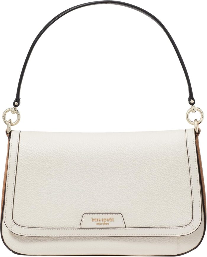 Kate spade new york womens hudson colorblocked pebbled leather flap shoulder bag.jpg