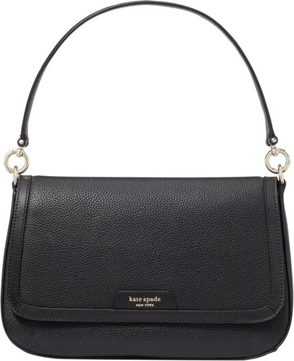 Kate spade new york womens hudson pebbled leather flap shoulder bag.jpg