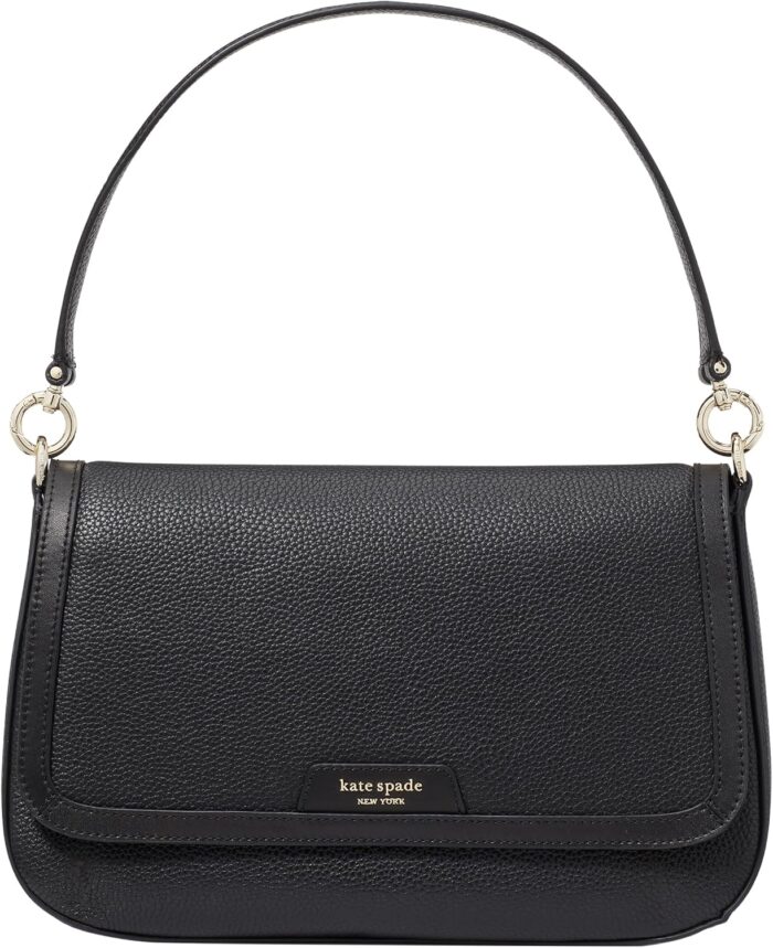 Kate spade new york womens hudson pebbled leather flap shoulder bag.jpg