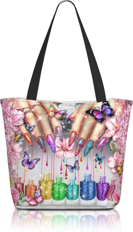 Beach Tote Bags for Women Sea Turtles Travel Beach Shoulder Bags Canvas Tote.jpg