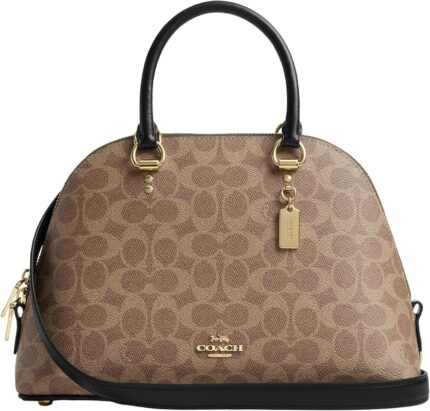 Coach Katy Satchel in Signature Canvas.jpg