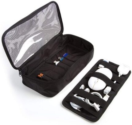 Electronics and Tech Travel Organizer Pouch for Cords Chargers Earphones and Gadgets.jpg