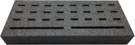 Foam Organizer Insert for USB HDD Drives 24 USB 2 HDD Slots – Lightweight Antistatic Shockproof Storage Block Protective Polyester Foam Tray for Flash Drives Accessories.jpg