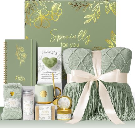 MAYICIVO Self Care Gift Basket for Women Get Well Soon Spa Package Birthday Sympathy Inspirational Set for Her Wife Girlfriend Mom Sister Friend.jpg